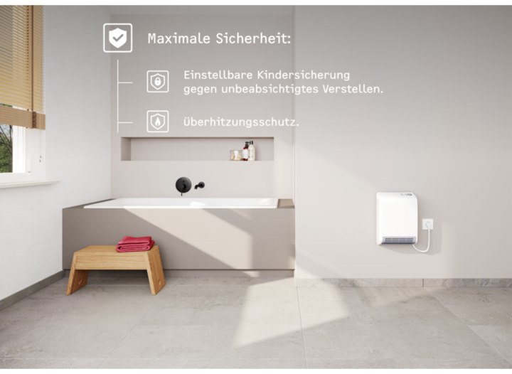 Produktbild Stiebel Eltron Heizlüfter CK 20 trend LCD, 2kW für 25m², TÜV geprüft, LC-Display (2000 W)