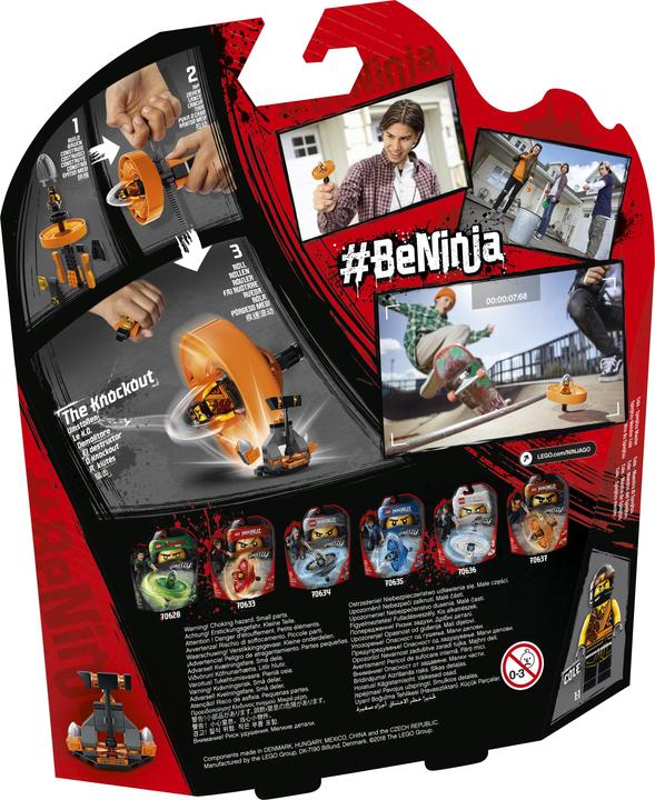 Image du produit LEGO Maître Ninjago Spinjitzu Cole (70637, LEGO Ninjago)