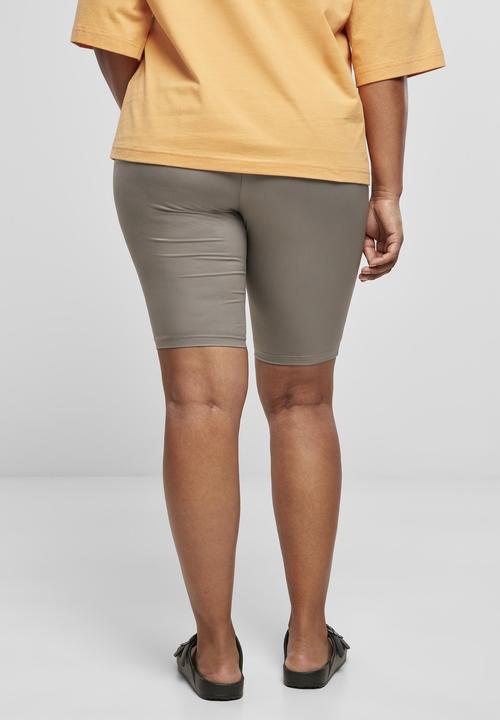 Actual product image Urban Classics Ladies Imitation Leather Cycle Shorts (3XL)