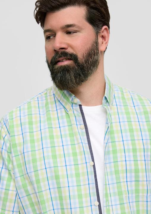 Produktbild s.Oliver Hemd Kurzarmhemd aus Lyocellmix (3XL)