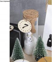 Produktbild Rayher Glas Gefäss m. Kork Deckel, 4, 5cm ø