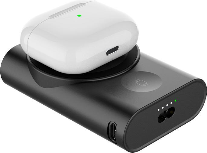 Image du produit Haws Hâws Orø 3-i-1 magnetisk powerbank til trådløs opladning (5200 mAh, 15 W)