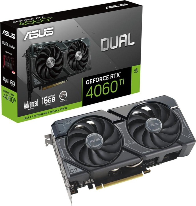 Produktbild ASUS Dual GeForce RTX 4060 Ti (16 GB)