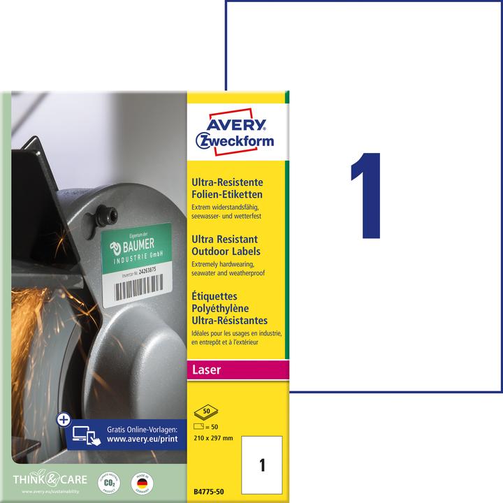 Productafbeelding Avery Ultrabestendige folie-etiketten