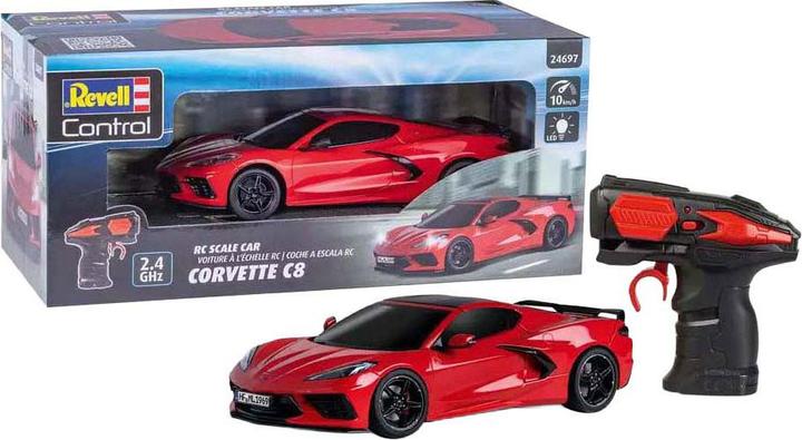 Actual product image Revell RC Scale Car Corvette C8