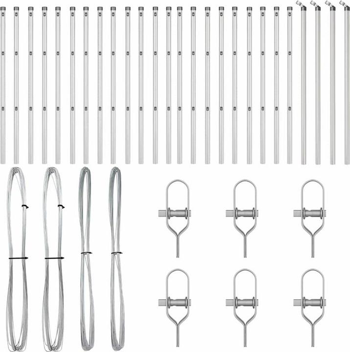 Actual product image vidaXL Zaunpfosten
