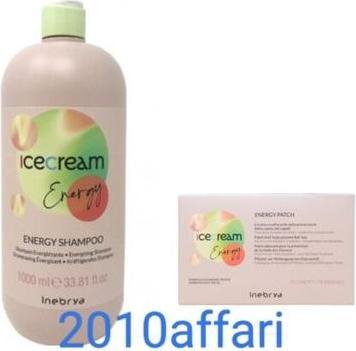Image du produit Inebrya Ice Cream Energy Patches contre la perte de cheveux 70Pcs. (Shampoing liquide)