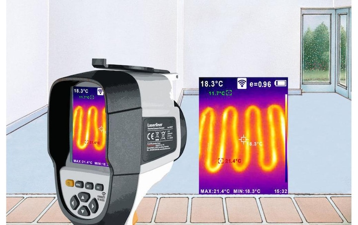 Actual product image Laserliner Connect thermal imaging camera