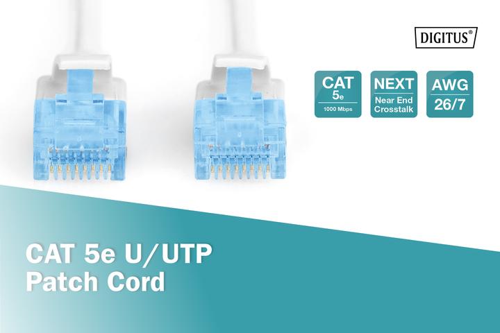 Produktbild Digitus Netzwerkkabel (U/UTP, CAT5e, 1 m)