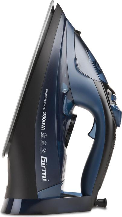 Productafbeelding Girmi ST62 Stoom- en droogijzer Roestvrij staal 2800 W Zwart, Paars (2800 W, 140 g/min)