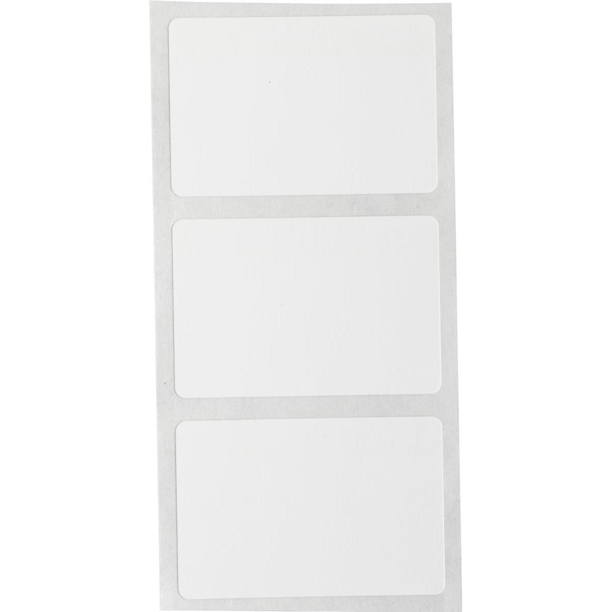 Thumbnail - Brady, Etiketten, B33-235-7425-AC, Polypropylen, Weiss, matt, 38.10 x 25.40 mm, permanent, mit Angabe zur Steri