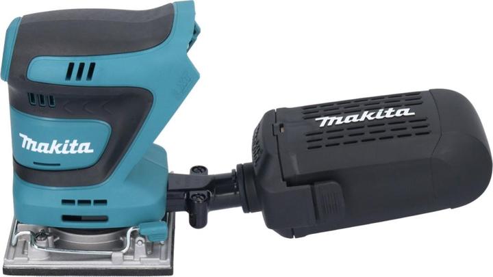 Produktbild Makita DBO 484 ZJ Akku Schwingschleifer 18 V 112 x 102 mm + Makpac - ohne Akku, ohne Ladegerät (Schwingschleifer, 210 W)