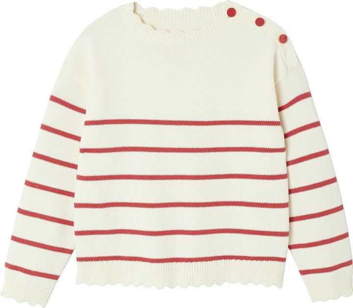Actual product image Vertbaudet Mädchen Ringelpullover (146, 152)