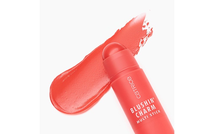 Actual product image Catrice Rouge Blushin' Charm Multi Stick 020 Coral Cutie (020 Coral Cutie)