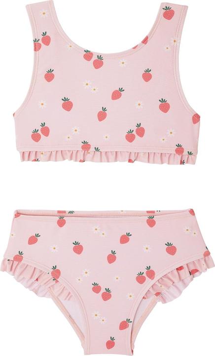 Actual product image Vertbaudet Mädchen Bikini mit Erdbeeren und Volants
