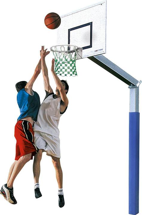 Sport-Thieme Basketballanlage Fair Play 2.0 mit Herkulesseil-Netz
