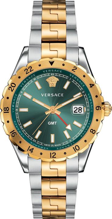 Immagine prodotto Versace GMT di elio (Orologio da polso analogico, 42 mm)