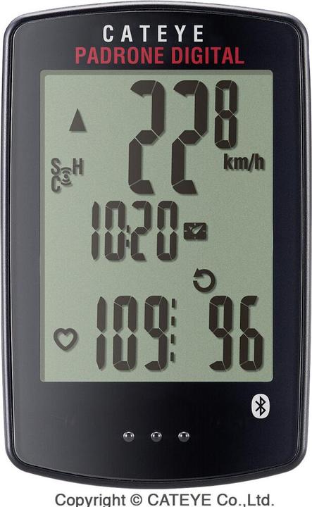 CatEye Padrone Digital PA400B bike computer - Zwart
