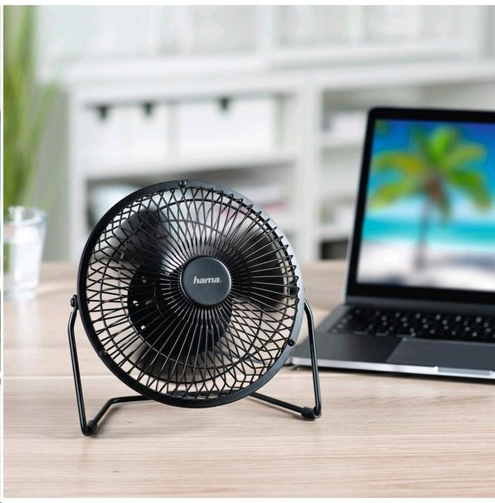 Actual product image Hama USB table fan metal, 15 cm (6) (67 dB)