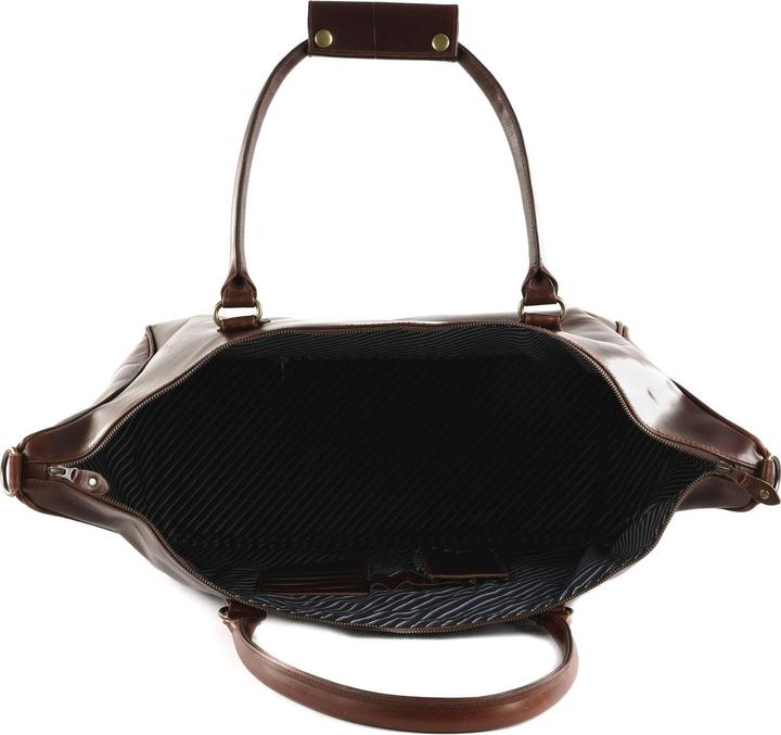 Actual product image Buckle & Seam Weekender Linwood Braun/NewStripes (37 l)