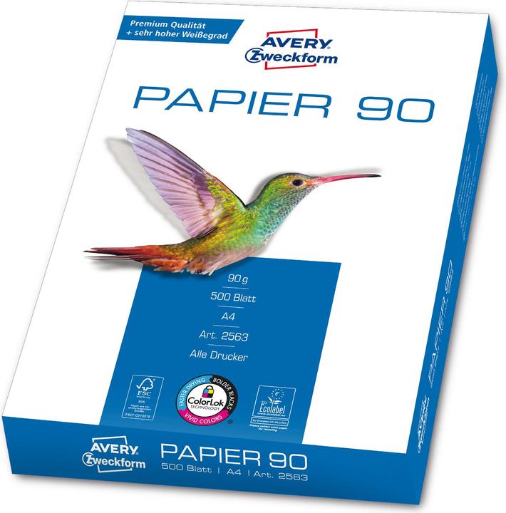 Actual product image Avery multifunctional paper (90 g/m², 500 x, A4)