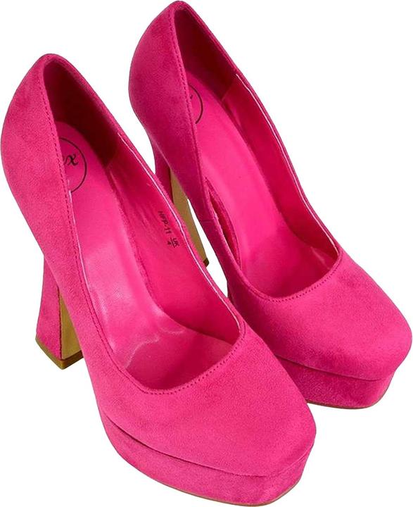 Produktbild XY London Pumps Karlie Gebogen Hoher Pfennigabsatz (37)