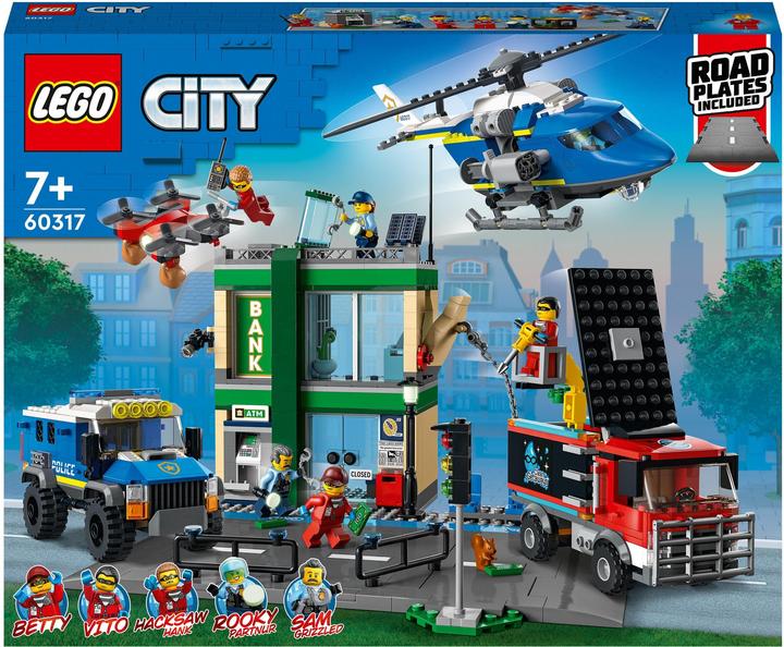 Produktbild LEGO Banküberfall mit Verfolgungsjagd (60317, LEGO City)