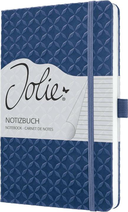 Produktbild Sigel Notizbuch Jolie, Kunstleder, 174 Seiten, indigo blue (A5, Liniert, Harter Einband)