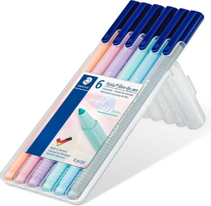 Immagine prodotto Staedtler penne a punta triangolare in fibra triplus color 323 (6 x)