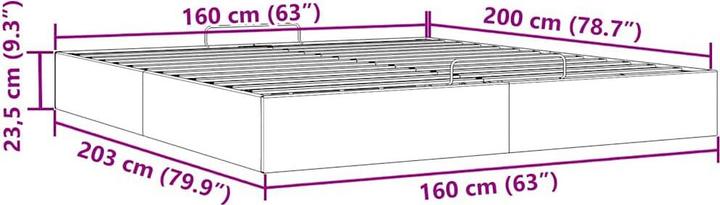 Image du produit vidaXL Ottoman-Bett (160 x 200 cm)