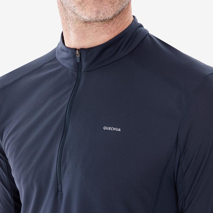Produktbild Quechua Wandershirt Herren langarm Bergwandern - MH500 (S)