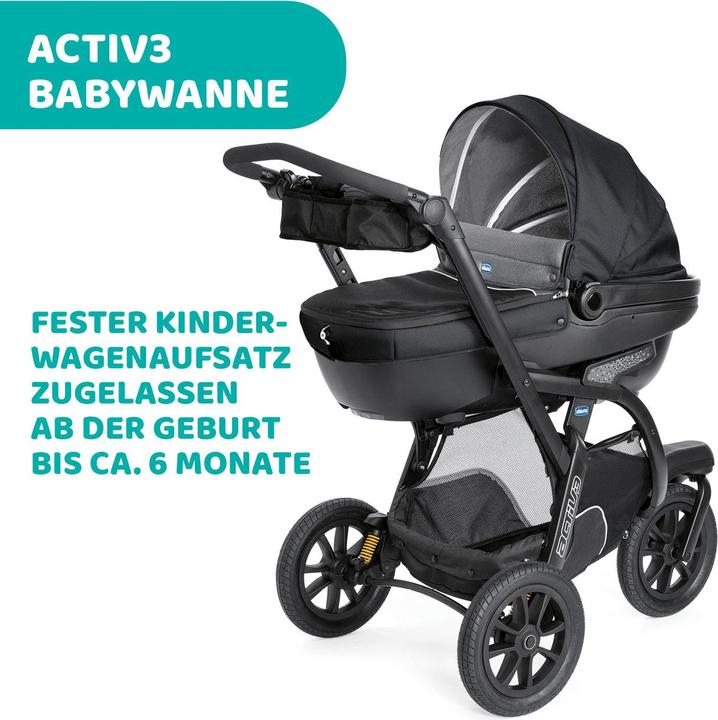 Actual product image Chicco Activ3 Carrycot