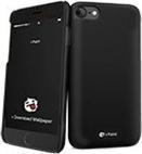 Immagine prodotto I-Paint Custodia rigida Slim per iPhone 7/8/SE - Tutta nera (Apple iPhone 7, Apple iPhone 8, Apple iPhone SE)