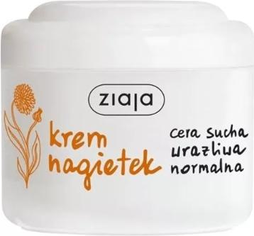 Actual product image Ziaja Calendula Cream Semi-Youty Complexion Normal Dry And Sensitive 100Ml (100 ml)