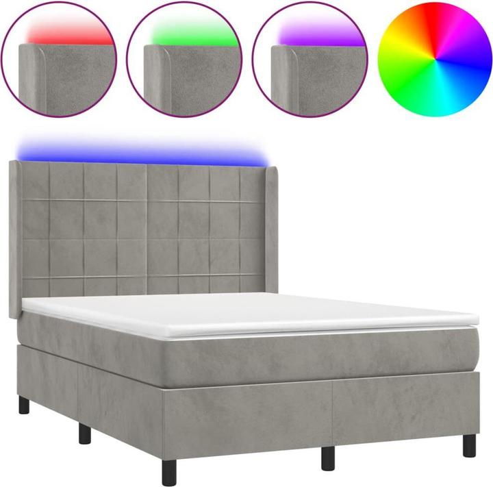 Image du produit vidaXL Boxspringbett (140 x 190 cm)