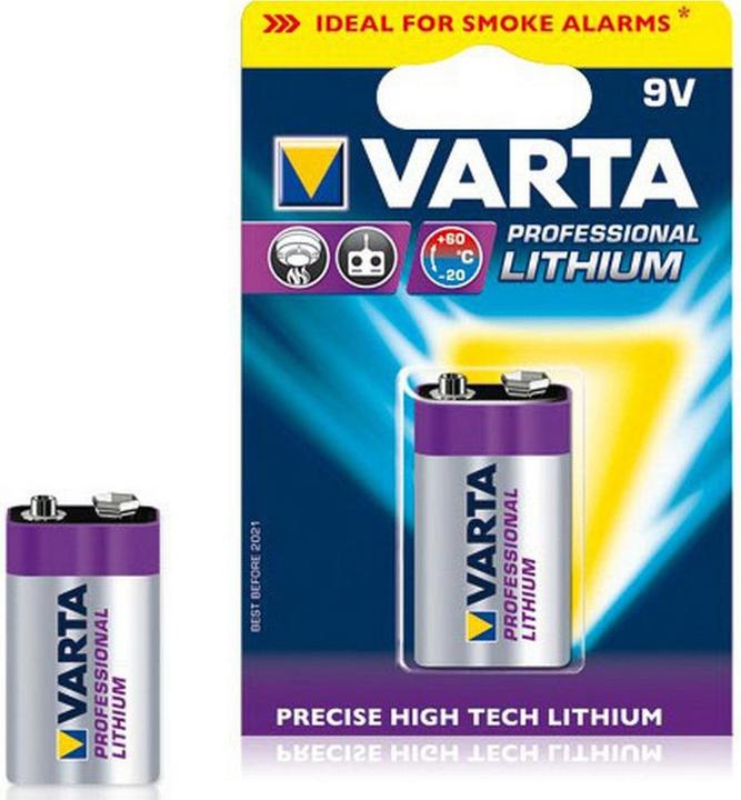 Produktbild Varta ULTRA Lithium (1 Stk., 9V Block, 1200 mAh)