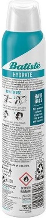 Actual product image Batiste Hydrate (Dry shampoo, 200 ml)