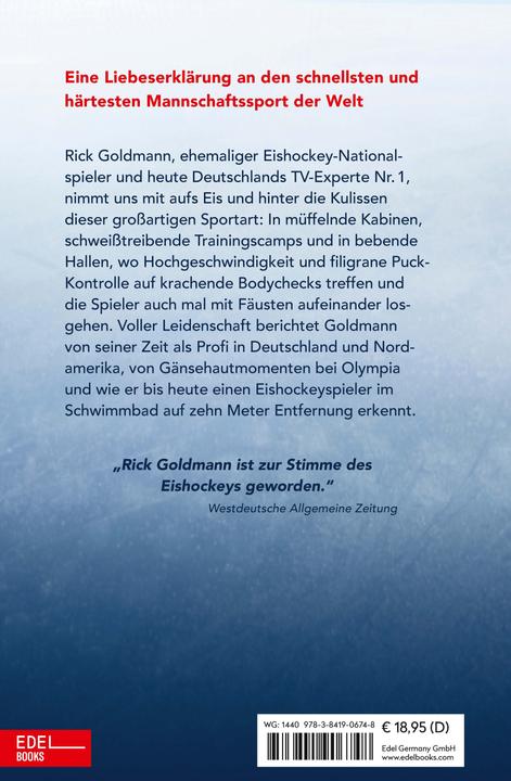 Produktbild Eiszeit! Warum Eishockey der geilste Sport der Welt ist (Deutsch, Rick Goldmann, 2019)