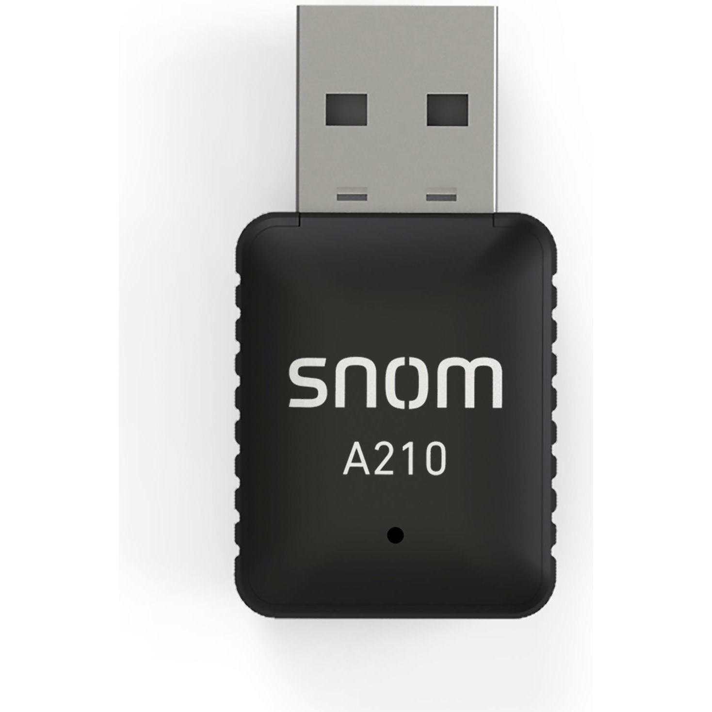 Thumbnail - Snom A210 WiFi Dongle (USB), Netzwerkadapter, Schwarz