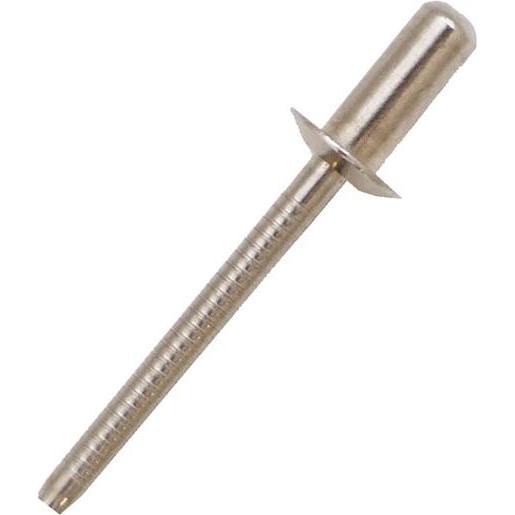 Rs Pro, Möbelausstattung, Blind Niet, Ø 4mm x 9.5mm, Grau, Edelstahl
