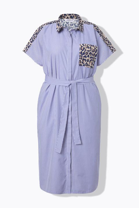 Produktbild Studio Untold Hemdblusenkleid, Oversize Shape, Leo-Patch (54)