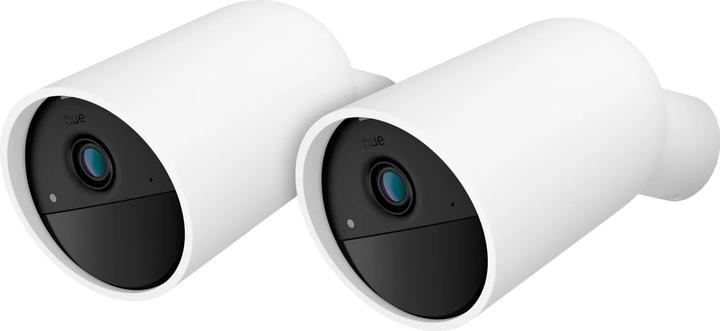 Produktbild Philips Hue Secure Security Camera mit batterieweissem 2-Pack (1920 x 1080 Pixels)