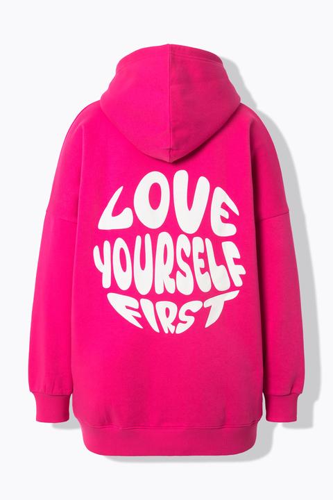 Image du produit Studio Untold Sweat-shirt à capuche oversize, message imprimé (50, 52)