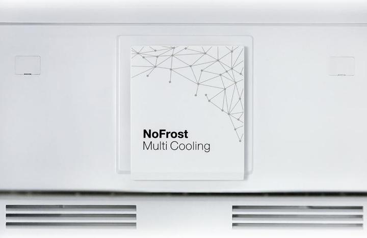 Produktbild Vox Kombikühlschrank NF 3835 IX E (E, H: 266, Z: 101, NO-FROST, WaterDisp) (383 l)