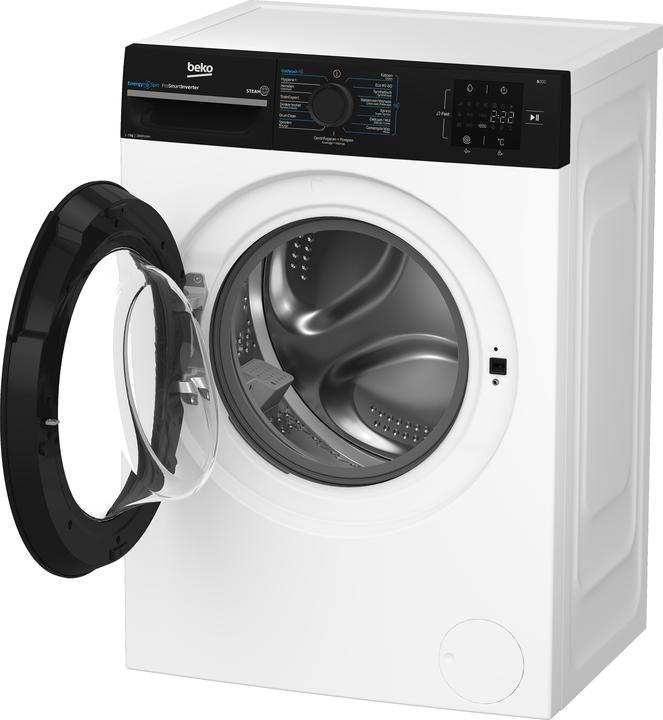 Produktbild Beko BM3WFU3741B1 - EnergySpin - 7 kg wasmachine (7 kg, Links)