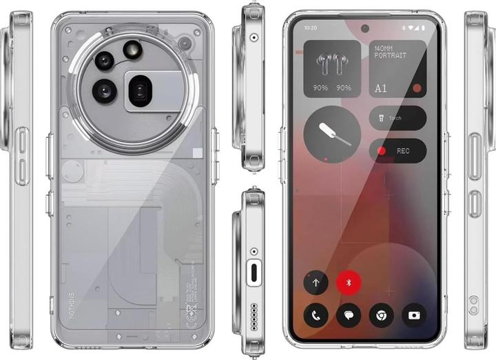 Actual product image Screenguard SuperClear Hybrid Case (Nothing Phone (3a) Pro)