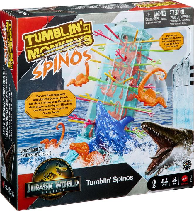 Mattel Jurassic World: Tumblin' Spinos (2 - 4 Players)