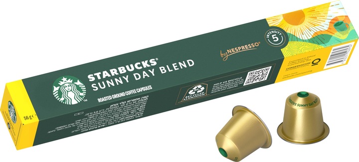 Produktbild Starbucks Sunny Day Blend by Nespresso, Blonde Roast Kaffee