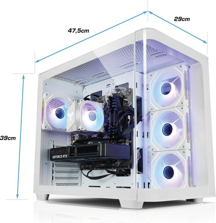 Produktbild Kiebel Curve V (AMD Ryzen 7 5800X, 32 GB, 1000 GB, GeForce RTX 5060)