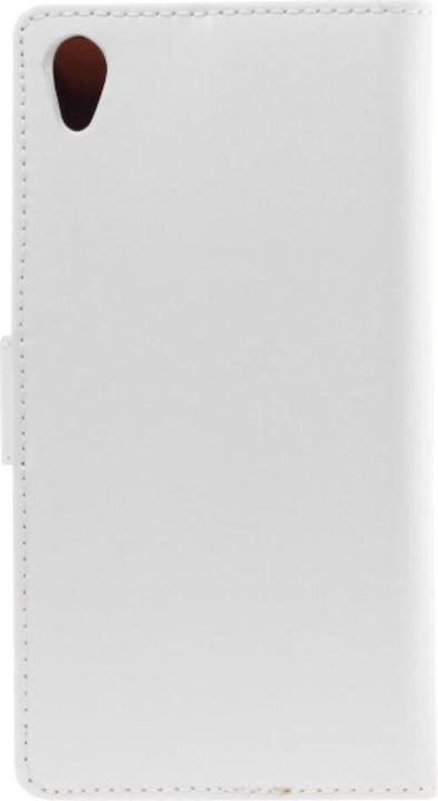 Produktbild NoName Slim Leather Book Case for Sony Xperia Z2 - white (Sony Xperia Z2)